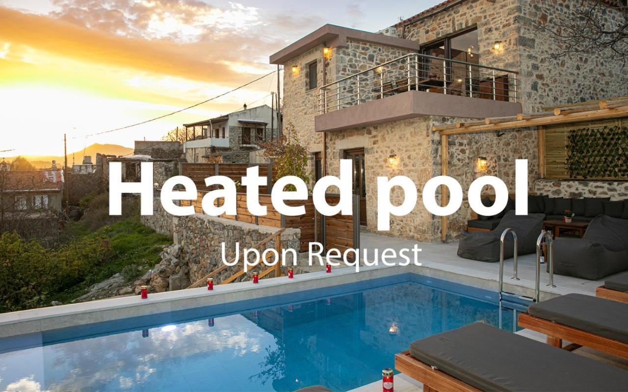 Lasithi Luxury Villa Mesa Lasithi Exterior photo